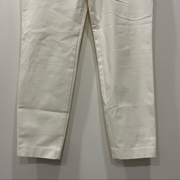 Theory Thanel Approach Cropped Pants in White Size 6 - Picture 5 of 13